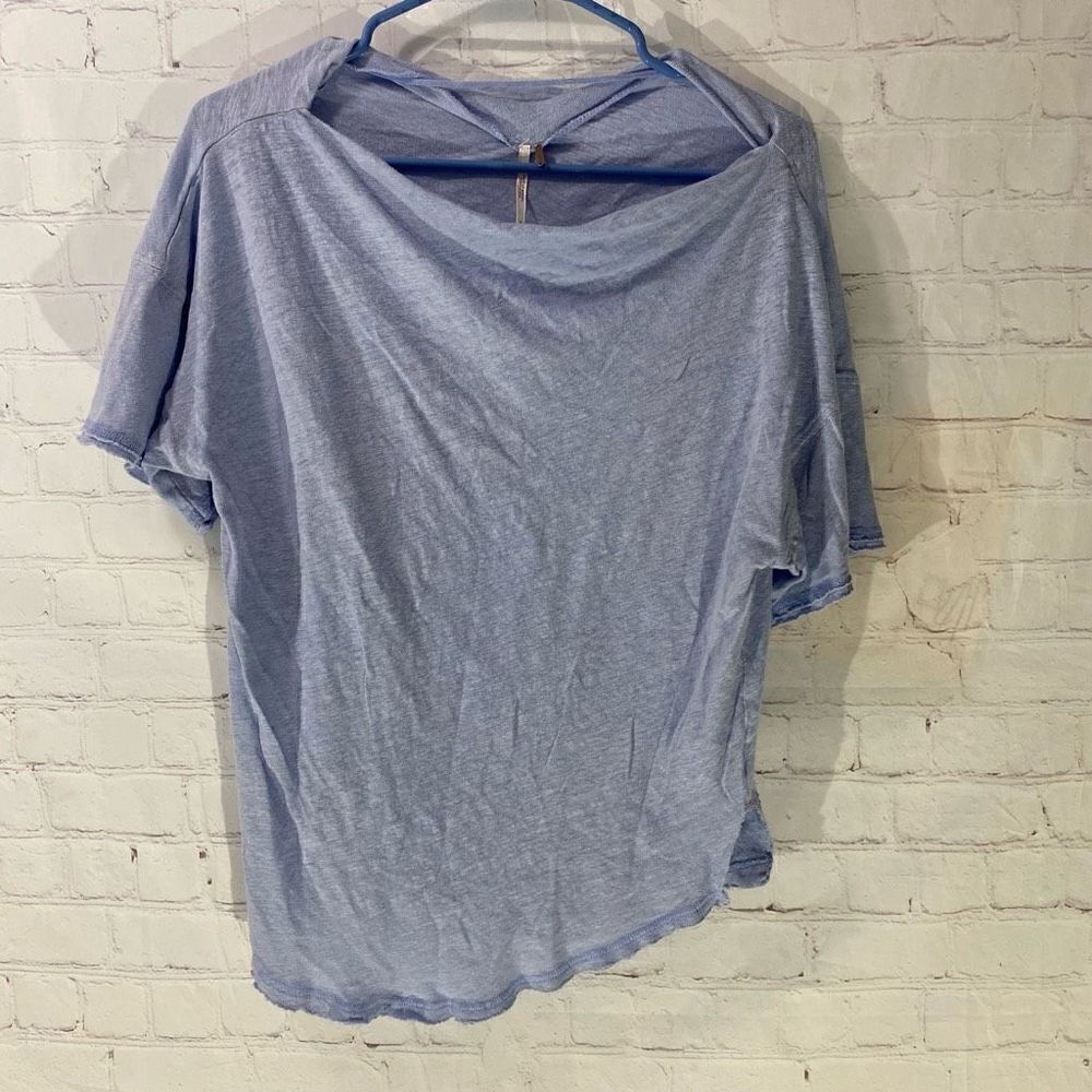 Free People Asymmetrical Top Blouse